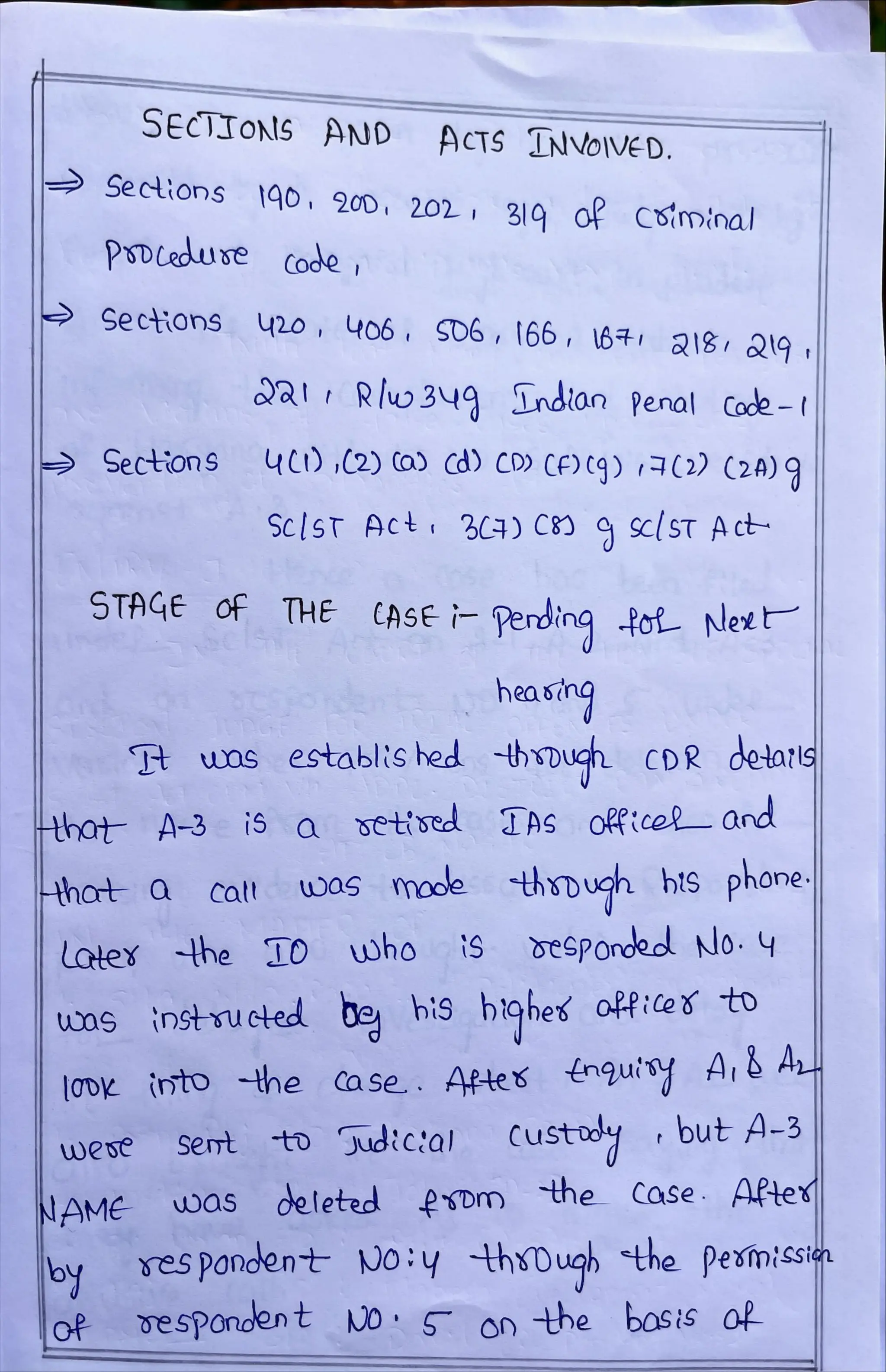 Internship Diary Osmania University 3 YD