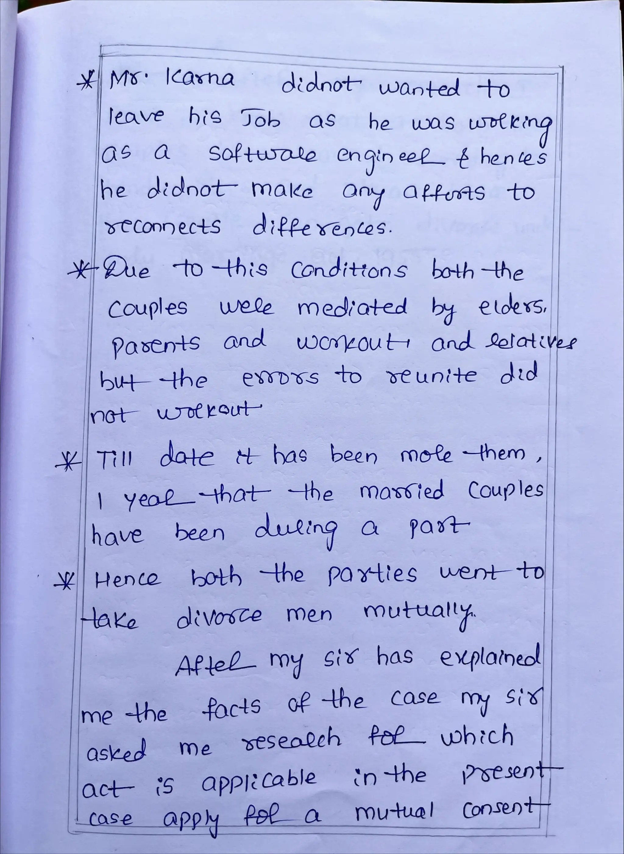 Internship Diary Osmania University 3 YD