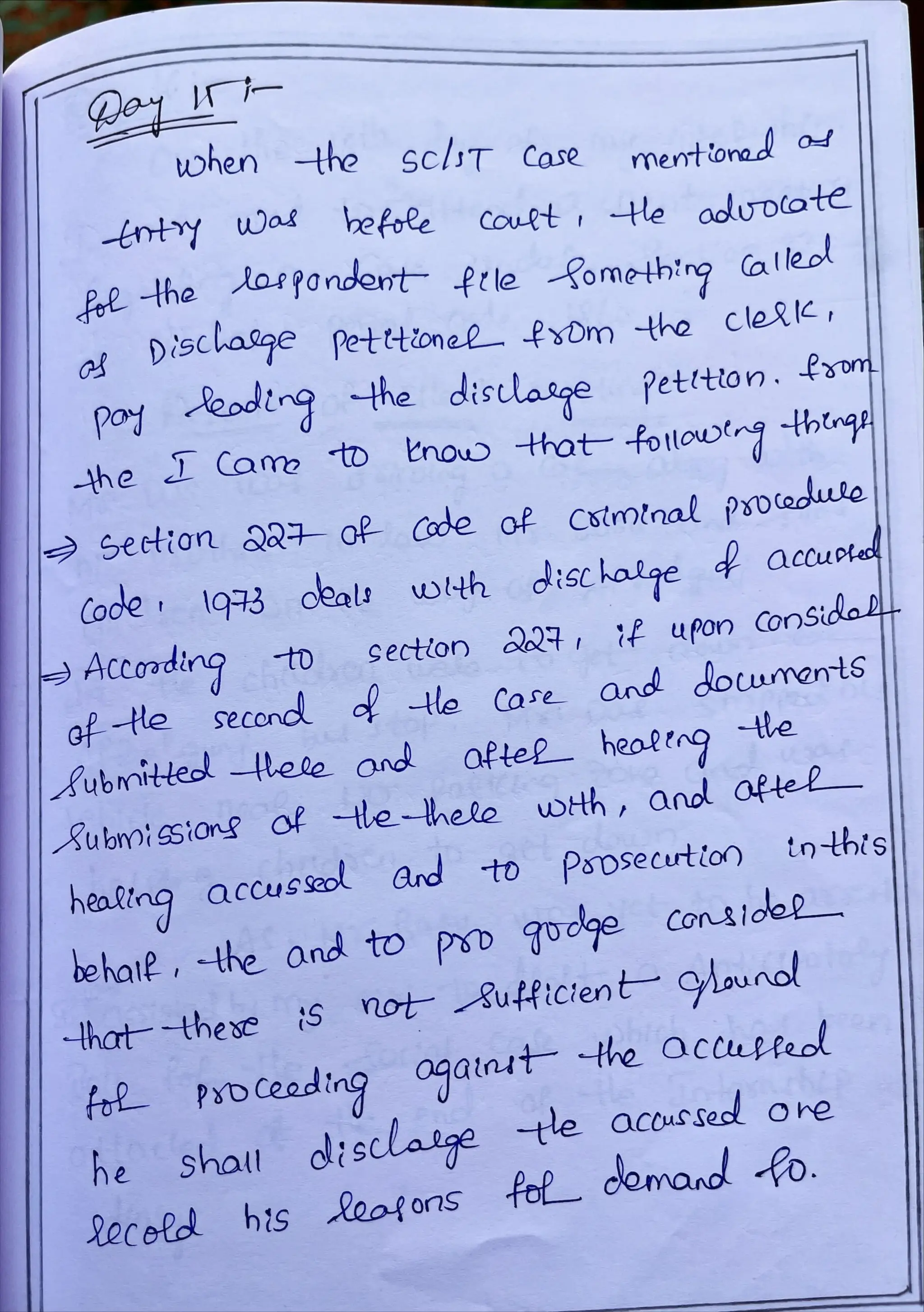 Internship Diary Osmania University 3 YD