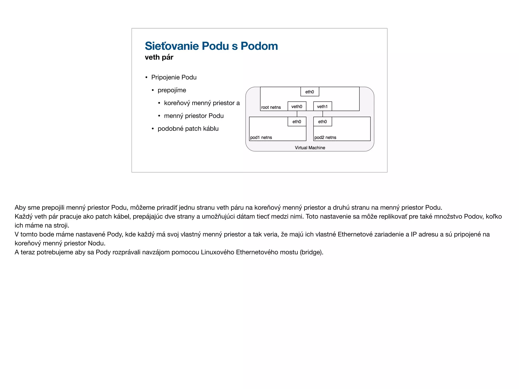 16. meetup sietovy model v kubernetes
