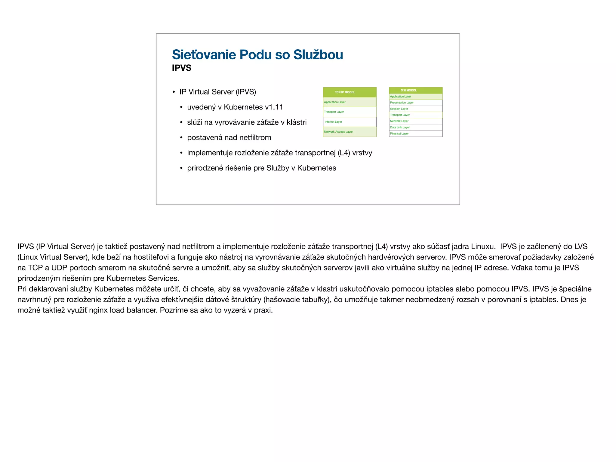 16. meetup sietovy model v kubernetes