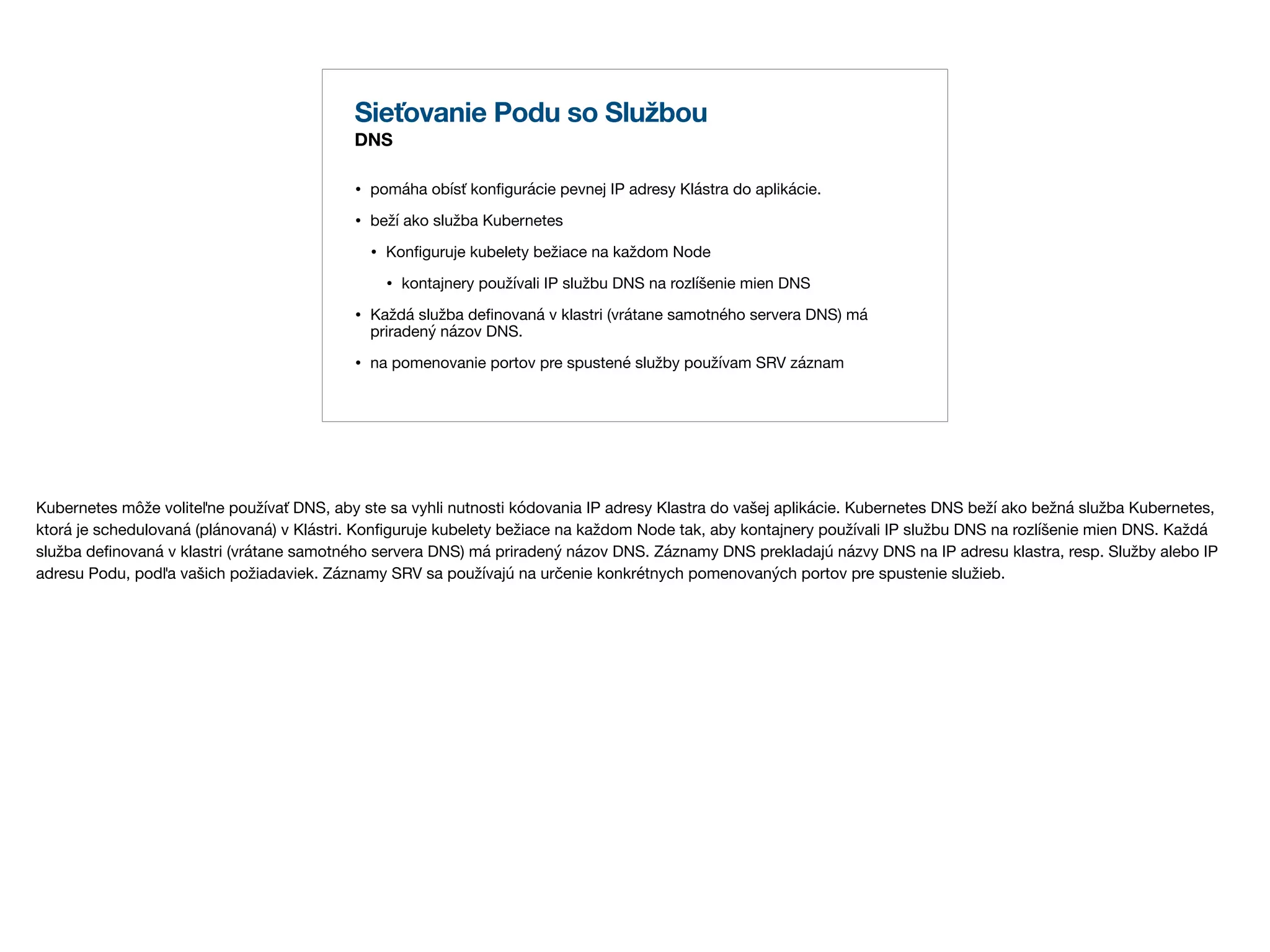 16. meetup sietovy model v kubernetes