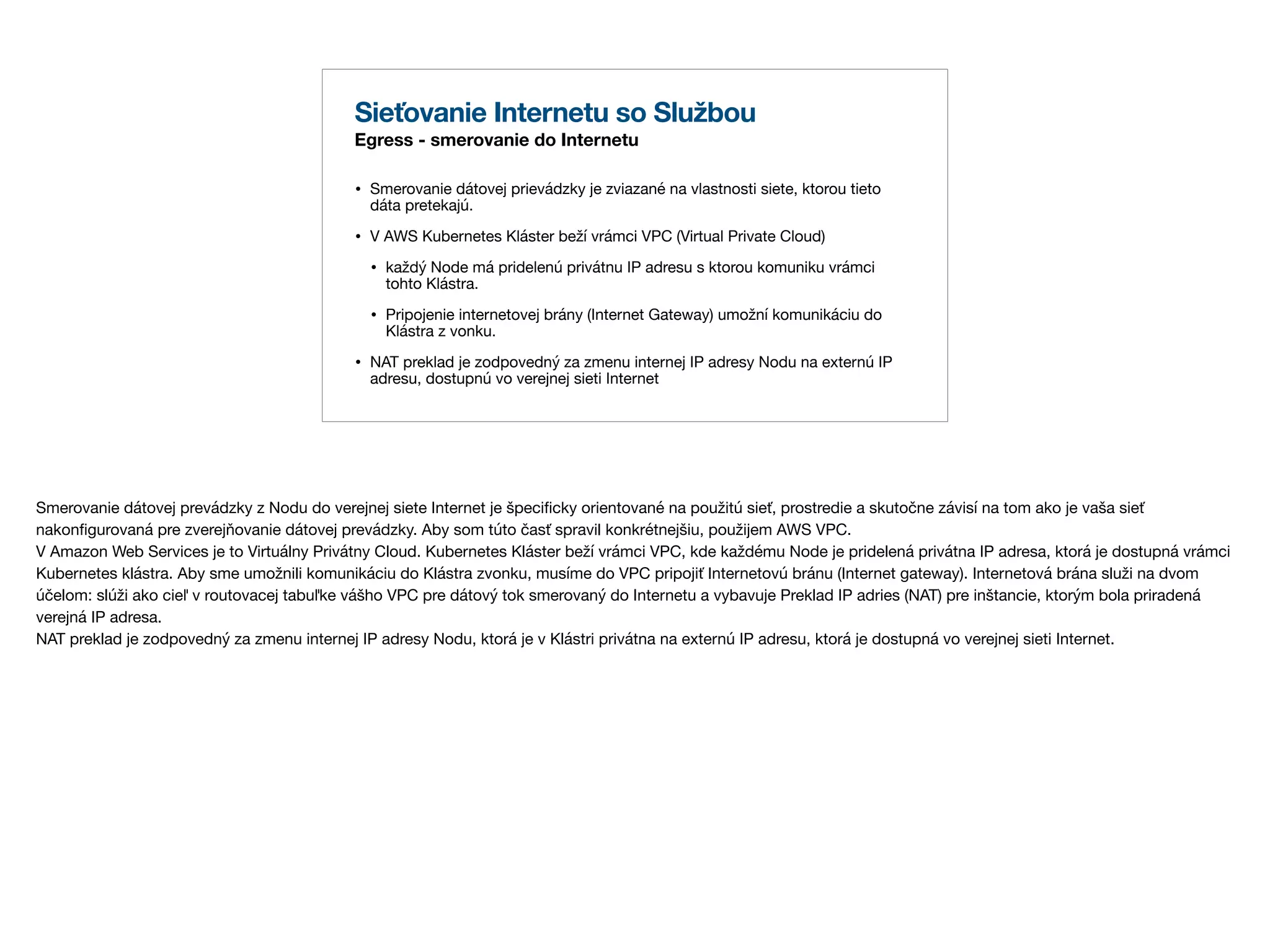 16. meetup sietovy model v kubernetes