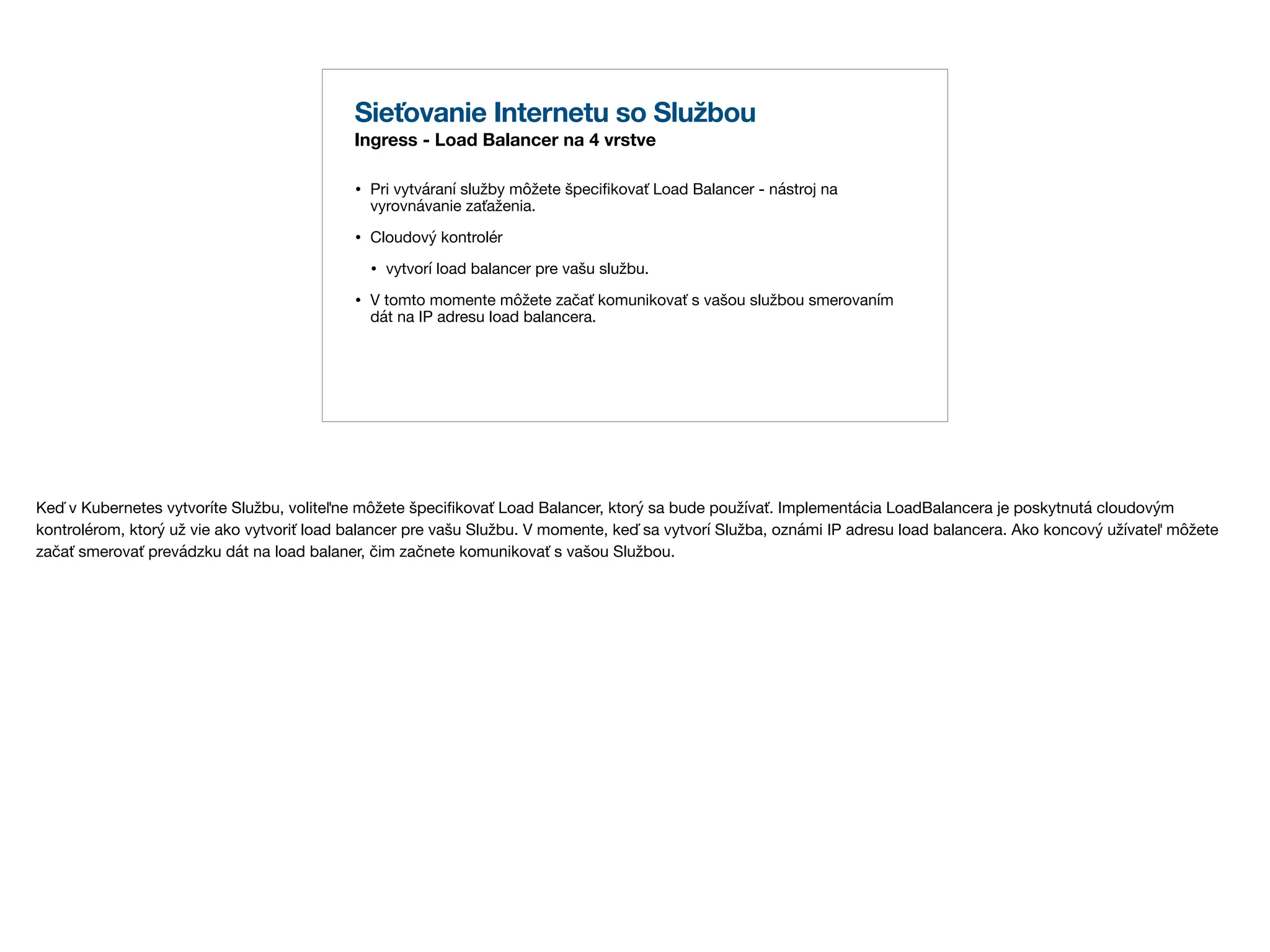 16. meetup sietovy model v kubernetes