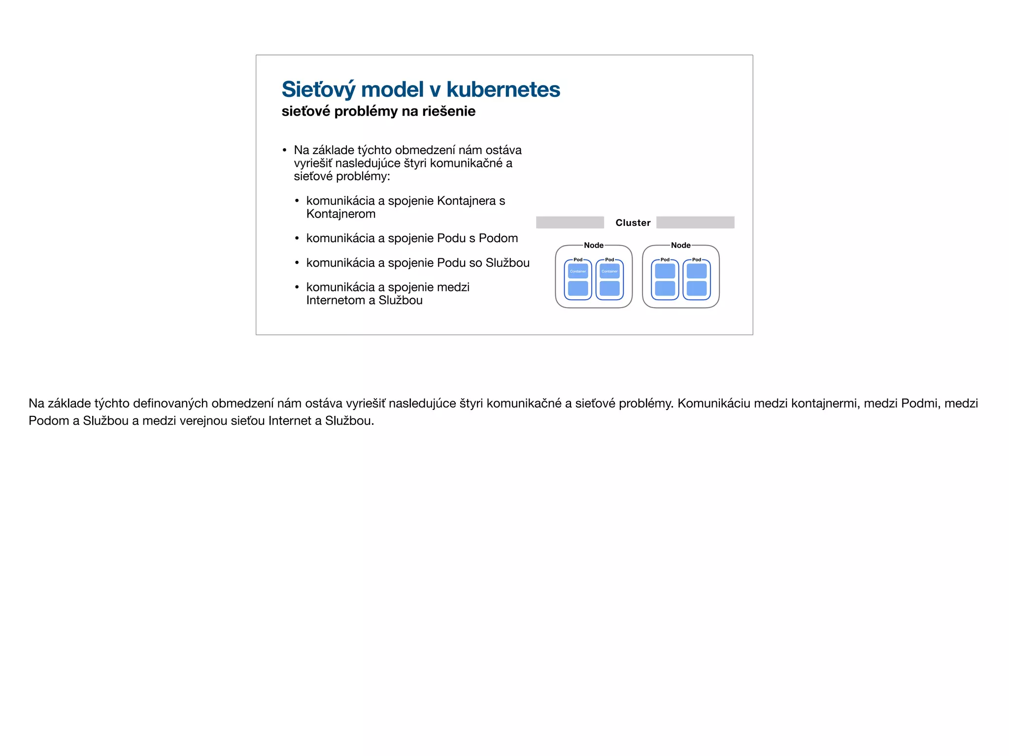 16. meetup sietovy model v kubernetes