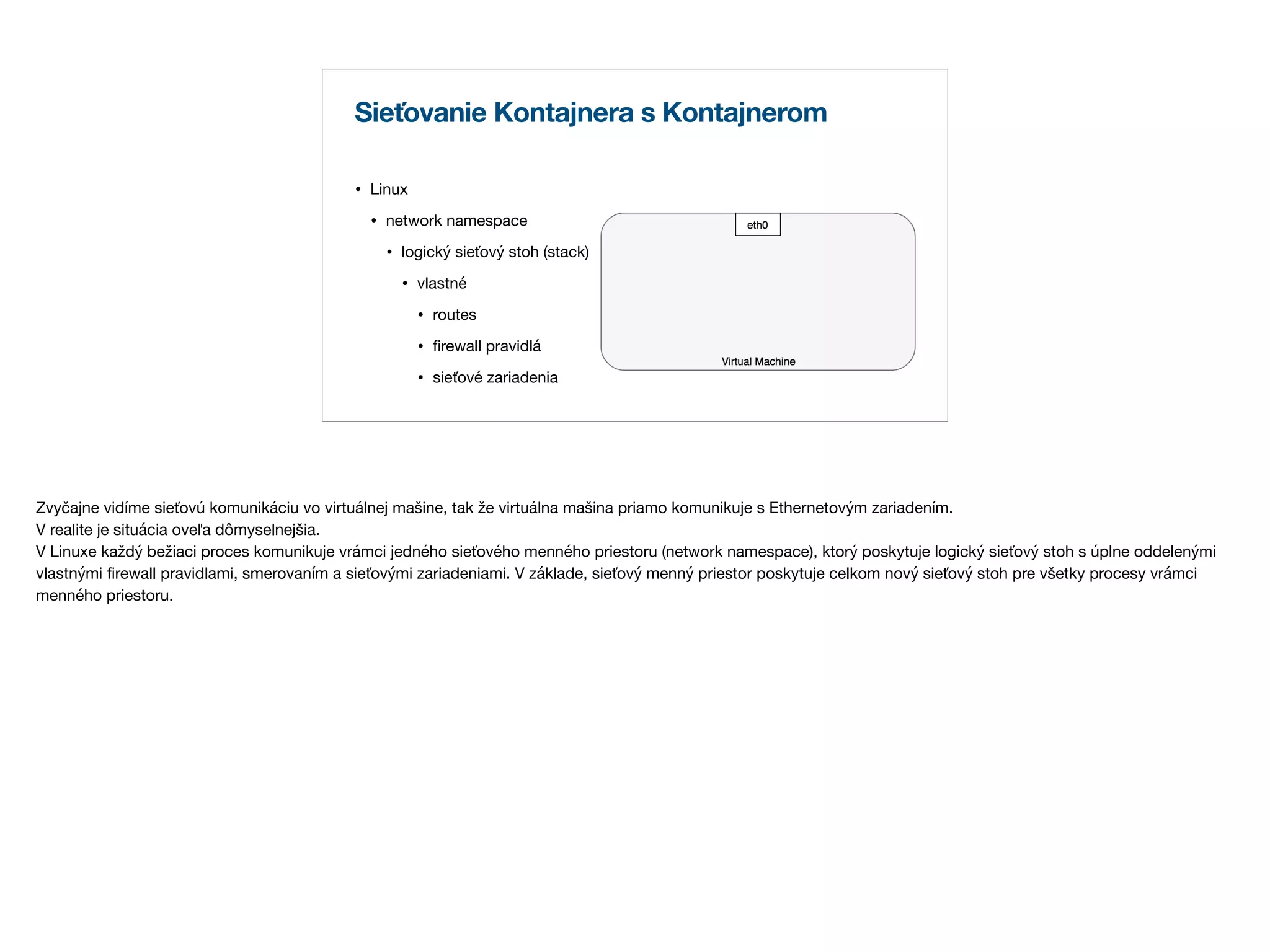 16. meetup sietovy model v kubernetes