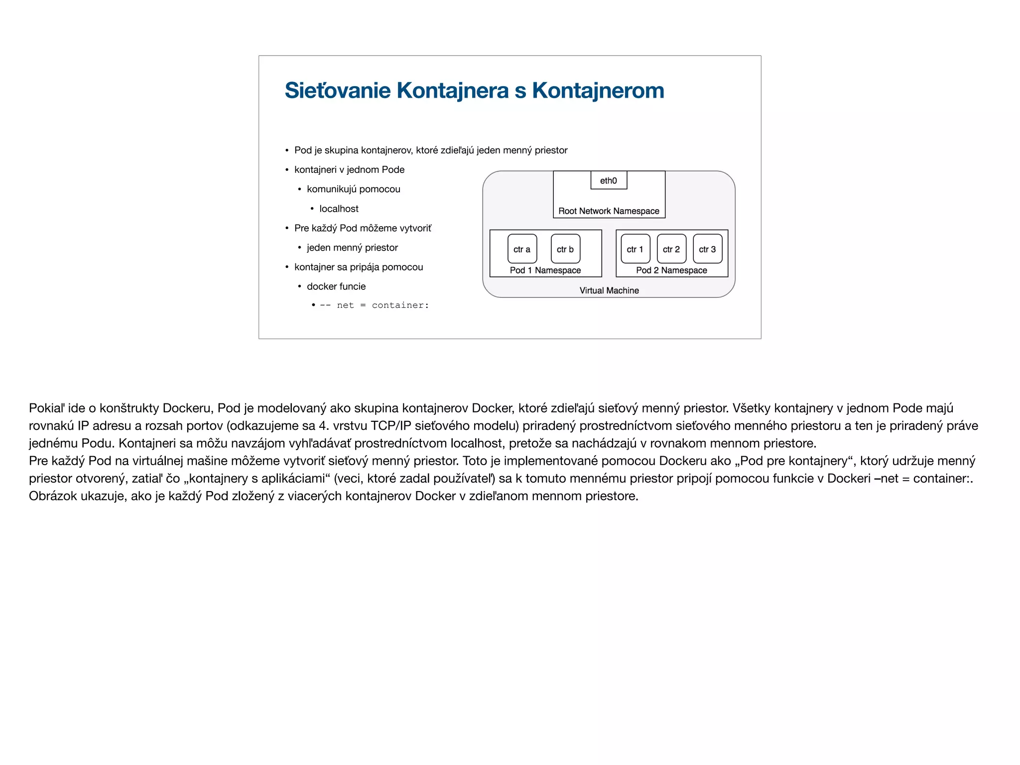 16. meetup sietovy model v kubernetes