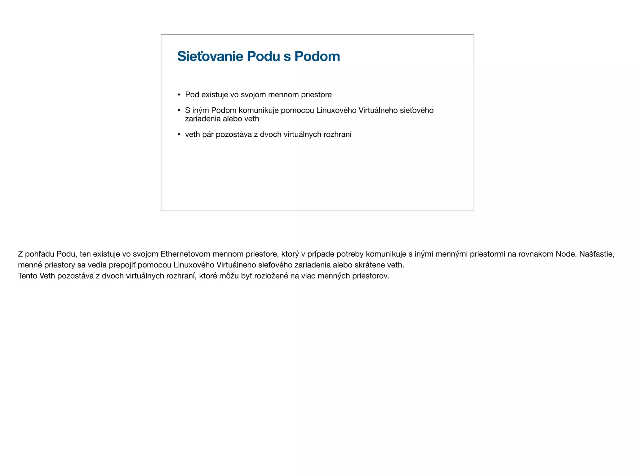 16. meetup sietovy model v kubernetes