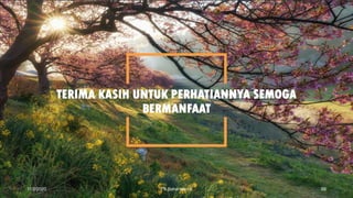 TERIMA KASIH UNTUK PERHATIANNYA SEMOGA
BERMANFAAT
11/2/2020 FX Bahariwan K 66
 