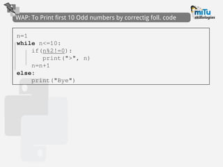 python program | PPT