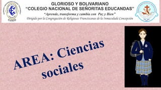 AREA: Ciencias
sociales
 