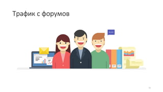 Трафик с форумов
15
 