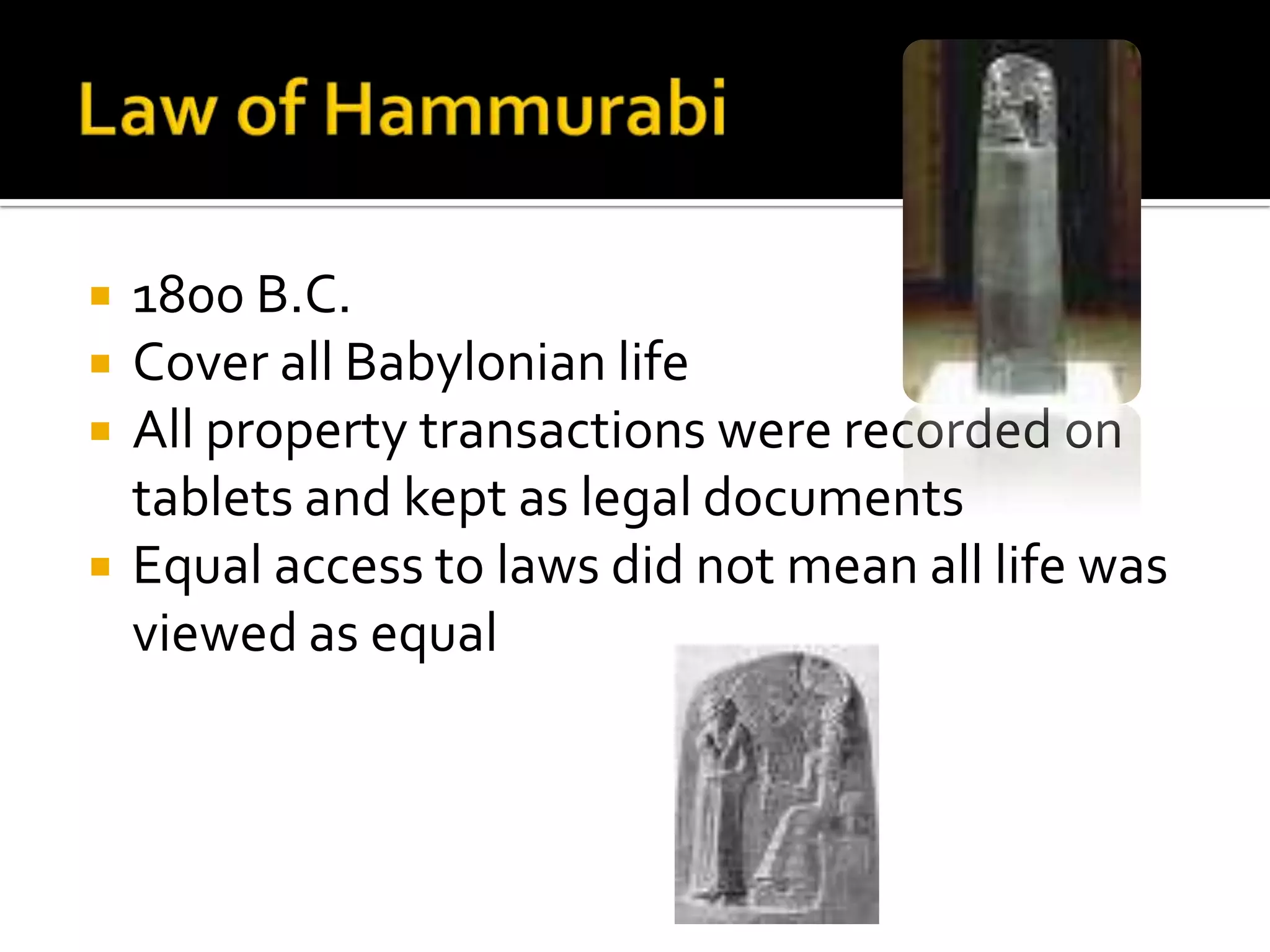 History of Law | PPTX