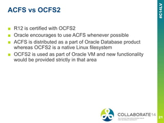 Oracle Ocfs2 Using ACFS as a Storage for EBS | PPTX
