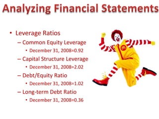 Assessing Earnings Quality