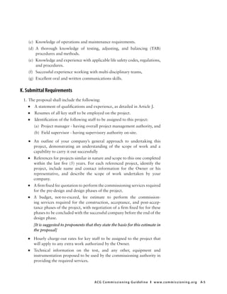 commissioning guideline | PDF