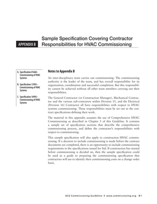 commissioning guideline