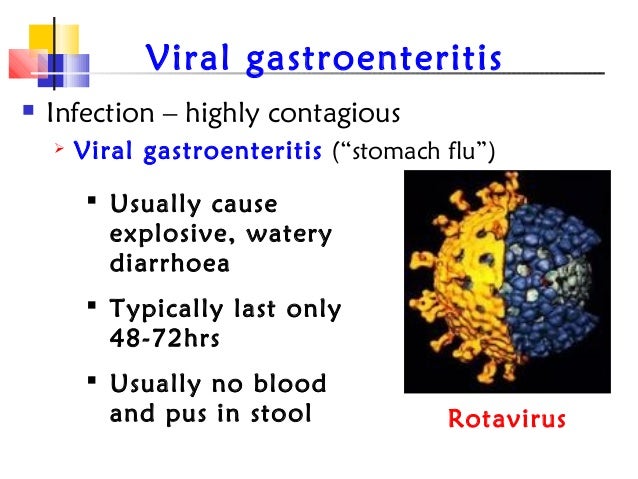 Viral gastroenteritis infection in kids
