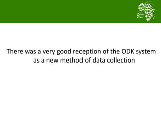 Baseline activities an data management