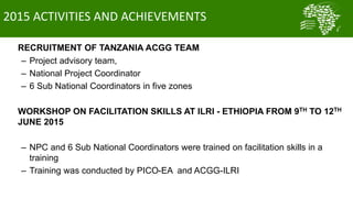 A platform for testing, delivering, and continuously improving tropically-adapted chickens for productivity growth in sub-Saharan Africa