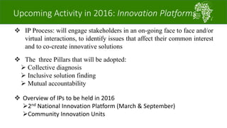 A platform for testing, delivering, and continuously improving tropically-adapted chickens for productivity growth in sub-Saharan Africa—Nigeria