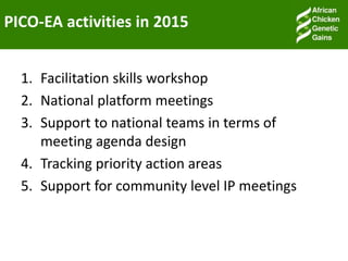 Facilitating partnerships and institutional engagements for effective implementation: An update