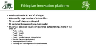 A platform for testing, delivering, and continuously improving tropically-adapted chickens for productivity growth in sub-Saharan Africa