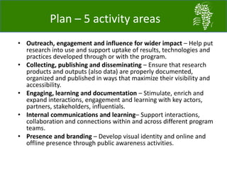 Communications and Knowledge management in the African Chicken Genetic Gains program