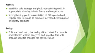 Summary of key outcomes from the first ACGG Ethiopia innovation platform (IP) meeting