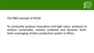 Gender related activities of ACGG-Ethiopia