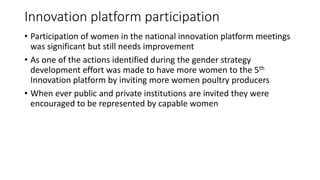 Gender related activities of ACGG-Ethiopia