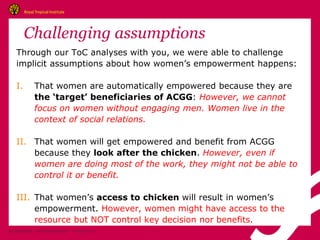 A gender strategy for ACGG