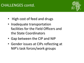 Nigeria smallholder women poultry farmers reaping the benefits of ACGG project: Evidence from CIPs