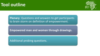 Lessons learnt from using gender analysis tools in Tanzania