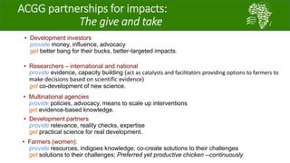 Introducing the African Chicken Genetic Gains project: A platform for testing, delivering, and continuously improving tropically-adapted chickens for productivity growth in sub-Saharan Africa