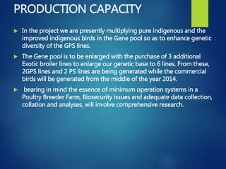 From PEARL project to ACGG in Nigeria