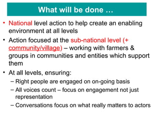 Facilitating partnerships and institutional engagements for effective implementation of the African Chicken Genetic Gains program