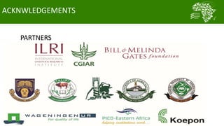  Summary of key outcomes from the first ACGG Tanzania innovation platform (IP) meeting