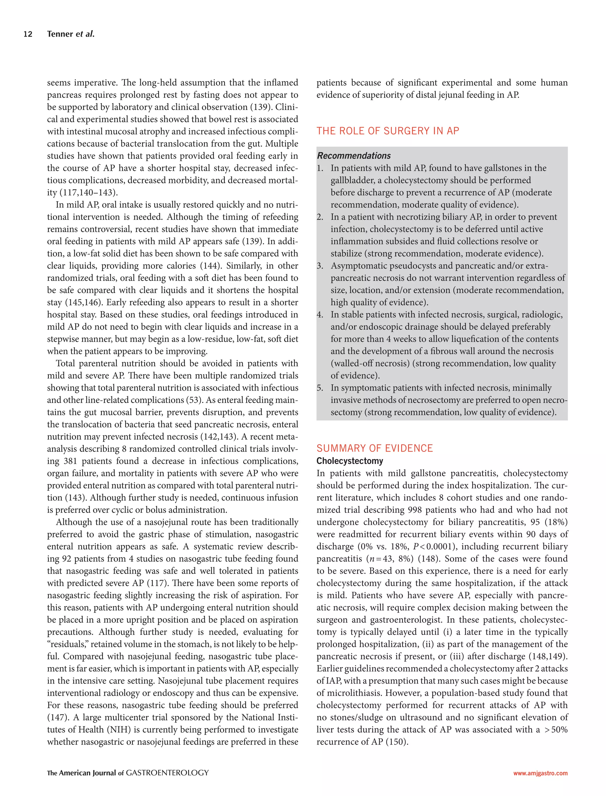 Acg guideline acute_pancreatitis_september_2013 - copia | PDF