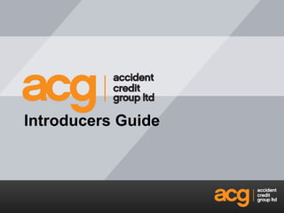 Introducers Guide
 
