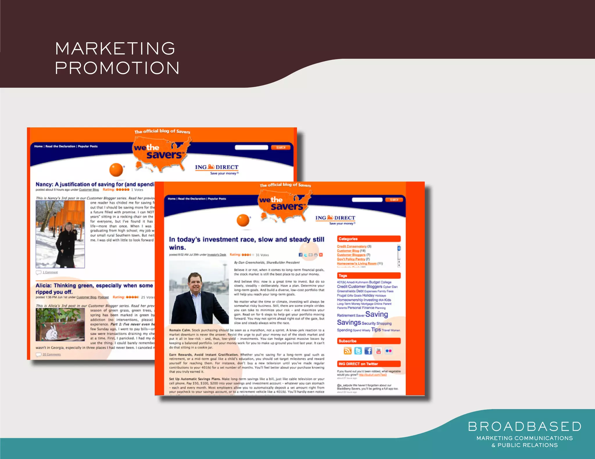 MARKETING
PROMOTION
 