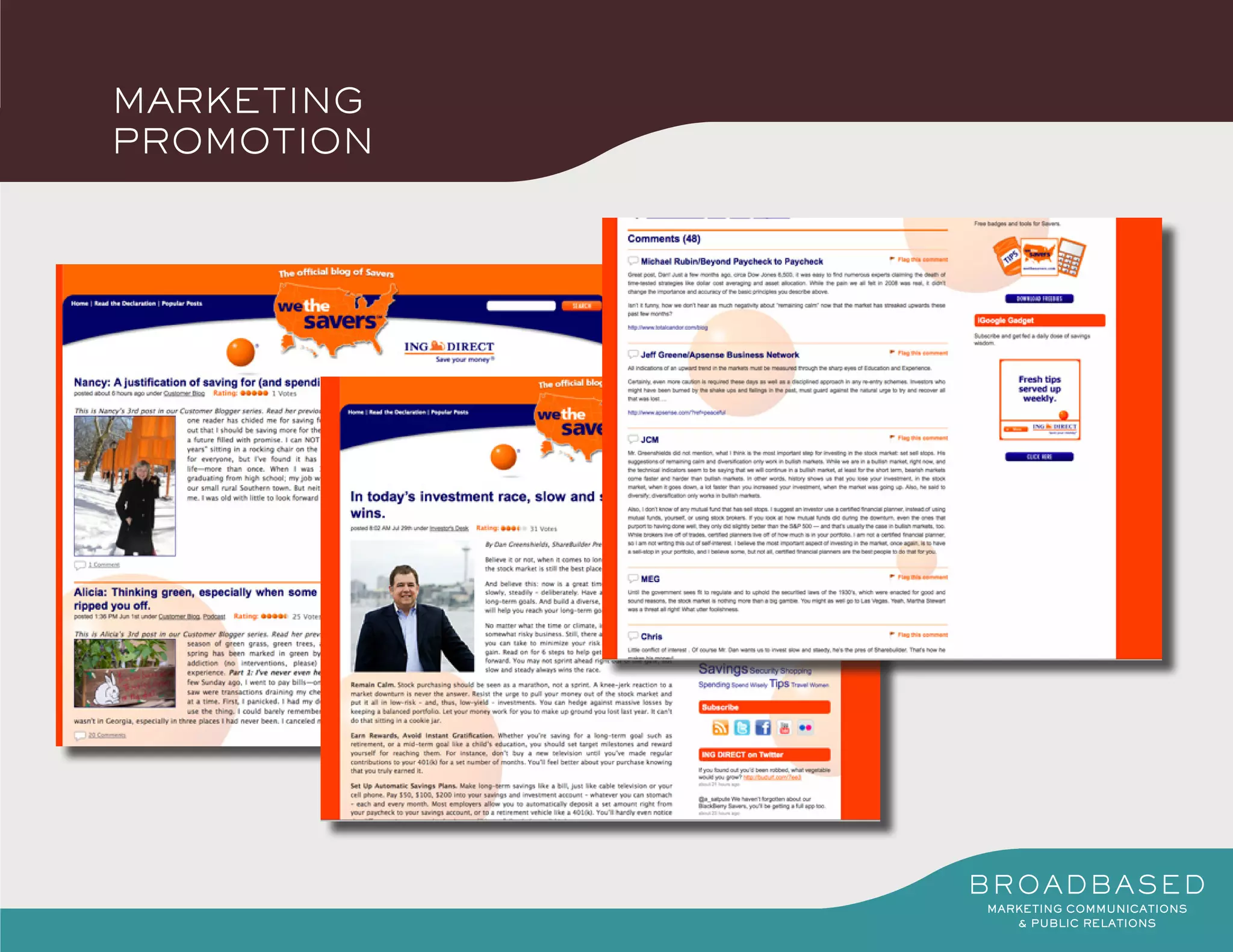 MARKETING
PROMOTION
 