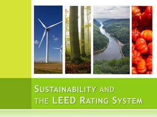Sustainability and the LEED Rating System 