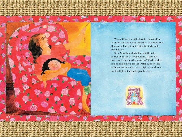 A chair for my mother