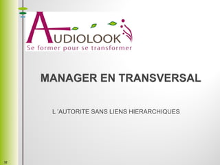 L ’AUTORITE SANS LIENS HIERARCHIQUES
32
 