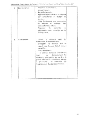 Achats depenses  procedure interne