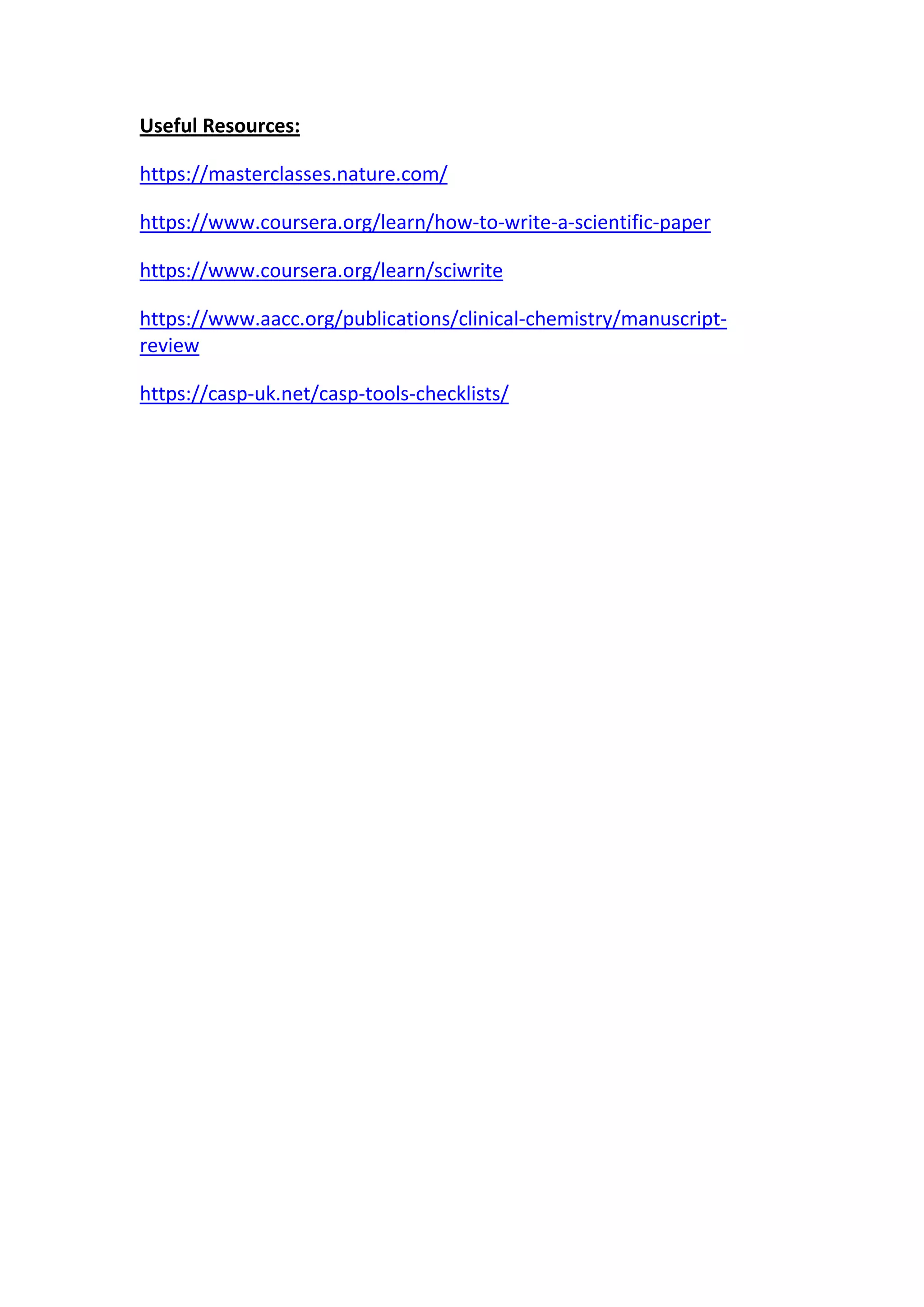 A checklist for reviewing a paper | PDF