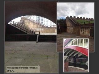 Ruinas	
  das	
  muralhas	
  romanas
79	
  a.	
  C.
 