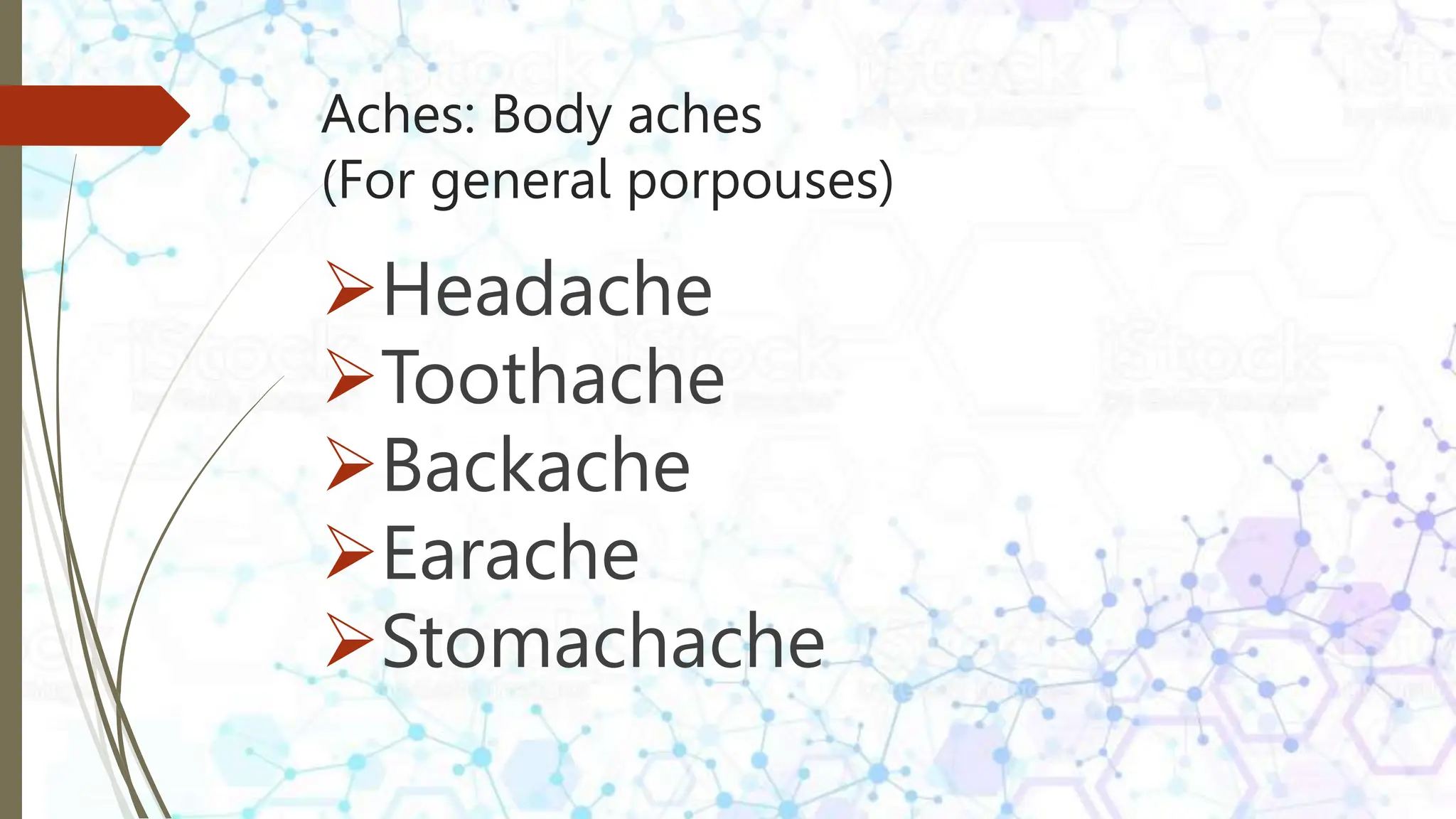 Aches, pains, illness & deseases.pptx
