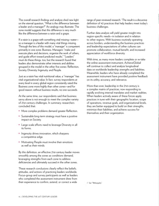 AchieveGlobal: Developing the 21st Century Leader | PDF